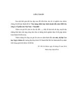 Xây dựng chiến lược kinh doanh đến năm 2020 cho công ty cổ phần sữa việt nam   vinamilk