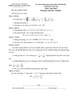 Đề thi học sinh giỏi toán lớp 9 cấp huyện 