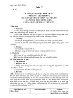 Giáo án tổng hợp   lịch sử 7 tuần 17 