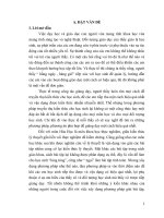 Vận dụng sáng tạo định luật bảo toàn electron trong việc xây dựng phương pháp giải bài tập liên quan đến phản ứng oxi hóa   khử phần hóa học vô cơ cho học sinh lớp 11 THPT trần phú 