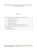 Những vấn đề bất cập trong dự án đầu tư xây dựng công trình đường sắt cao tốc hà nội – TP hồ chí minh