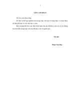 Việc làm và thu nhập của lao động nông thôn dưới tác động của thu hồi đất trong quá trình đô thị hóa ở huyện quảng ninh   tỉnh quảng bình 