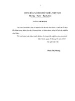 Giải pháp tăng cường sự tham gia của người dân trong quá trình xây dựng nông thôn mới tại huyện lương tài, tỉnh bắc ninh 