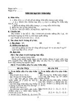 Giáo án vật lý 6 kì 2 