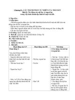 Giáo án tổng hợp  Địa lý 6 tuần 15