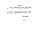 Nghiên cứu ảnh hưởng của một số thông số đến chất lượng và chi phí điện năng riêng khi tiện trục trên máy tiện vạn năng model CA6140A 