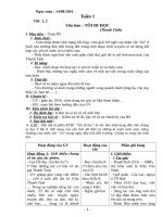 giáo án ngữ văn 8   tuần 1 