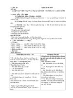 giáo án ngữ văn 8 tự chọn   tuần 10 15 