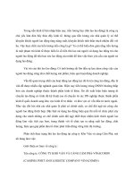 Phân tích thực trạng thù lao lao động tại công ty kho vận và cảng cẩm phả 