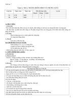 Giáo án tổng hợp sinh học 7 tuần 3 4 