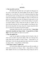 Hoàn thiện chính sách sản phẩm tại công ty dược – trang thiết bị y tế bình định (tt) 