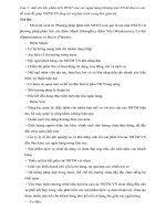 Đáp án câu hỏi ôn thi môn quản trị NHTM