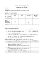 De thi hoc ki 1 tin hoc 6 VNEN 