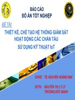 THIẾT KẾ, CHẾ TẠO HỆ THỐNG GIÁM SÁT HOẠT ĐỘNG CÁC CHẮN TÀU SỬ DỤNG KỸ THUẬT IoT