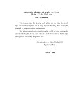 Nghiên cứu tính đa dạng hệ thực vật tại vườn quốc gia ba bể, tỉnh bắc kạn 