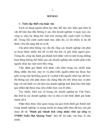 Đánh giá thành tích công nhân viên tại công ty TNHH tuấn đạt quảng nam (tt) 