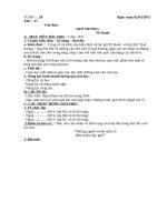 giáo án ngữ văn 8 tự chọn   tuần 28 