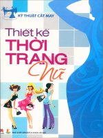 Kỹ thuật cắt may   thiết kế thời trang nữ 