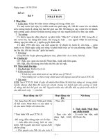 Giáo án tổng hợp  Lịch sử 9 tuần 11 