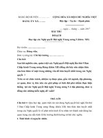 Bai thu hoach nghi quyet TW5 khoa 12