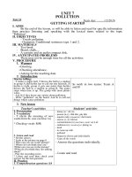 GIAO AN ANH LOP 8 THI DIEM HK II