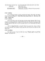 Đề thi học sinh giỏi tỉnh môn ngữ văn 9 tỉnh long an năm học 2013   2014 (có đáp án)