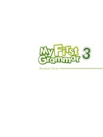 My first grammar 3  Sách Ngữ pháp Tiếng Anh trẻ em