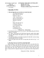 Đề thi học sinh giỏi tỉnh môn ngữ văn 9 tỉnh long an năm học 2015   2016 (có đáp án)