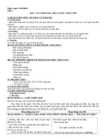 giáo án giáo dục công dân 6 cả năm