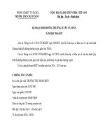 Kế hoạch bồi dưỡng thường xuyên cá nhân năm học 2016   2017 l 