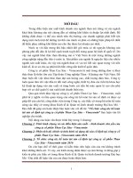 Tổ chức công tác kế toán tài sản cố định tại công ty cổ phần Than Cọc Sáu – Vinacomin