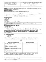 Câu hỏi thu hoạch BDTX   môn sinh 