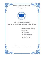 Tiểu luận phương pháp thị trường trong định giá doanh nghiệp 