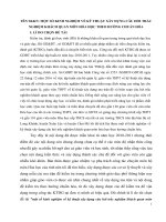 skkn một số KINH NGHIỆM về kỹ THUẬT xây DỰNG câu hỏi TRẮC NGHIỆM KHÁCH QUAN môn hóa học THEO HƯỚNG CHUẨN hóa 