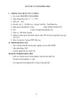 Skkn xây dựng kế hoạch đào tạo, bồi dưỡng nhằm nâng cao năng lực làm công tác chủ nhiệm lớp của giáo viên, đáp ứng yêu cầu đổi mới giáo dục