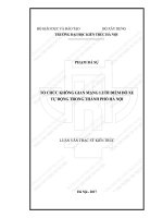 Tổ chức không gian mạng lưới điểm đỗ xe tự động trong thành phố hà nội (tt) 