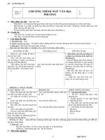 Giáo án ngữ văn lớp 6 tuần 18 học kỳ II 