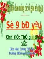 giáo án mầm non nhận biết số 9 hay