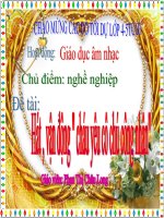 giáo án cháu yêu cô chú công nhân