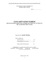 skkn một số giải pháp nhằm nâng cao hiệu quả công tác văn thư, lưu trữ tại trường THPT cẩm mỹ