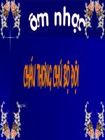 giáo án cháu thương chú bộ đội