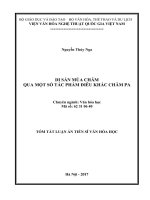 Di sản múa Chăm qua một số tác phẩm điêu khắc Chăm Pa