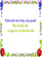 giáo án  tạo hình ngoi nha cua be