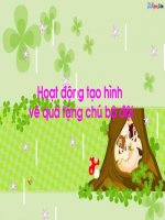 giáo án vẽ quà tặng chú bộ đội