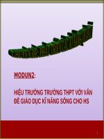 PHÁT TRIỂN CÁC KỸ NĂNG QUẢN LÝ