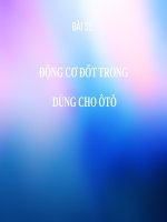 Bai 33 dong co dot trong dung trong o to 