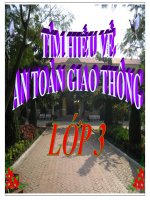 Bai 4 ky nang di bo va qua duong an toan lớp 3