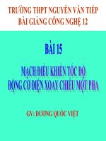 bai 15  dieu khien dong co mot pha 