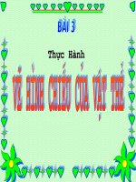 Bai 3 thuc hanh ve hinh chieu cua vat the 