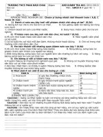 Đề kiểm tra  GDCD9 HK1 (2011 2012)